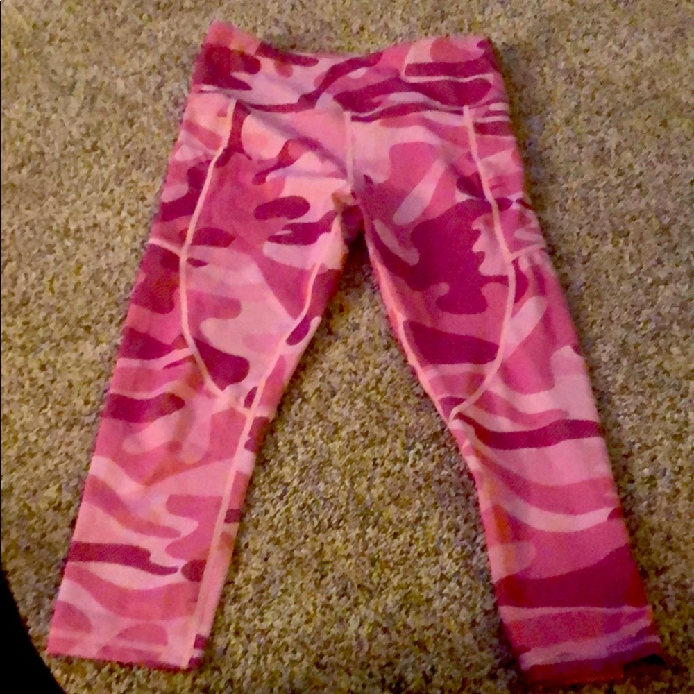 Zyia pink camouflage legging
